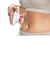 Aplicación de Redu Sculpt en abdomen con terapia de luz roja y masaje reductor